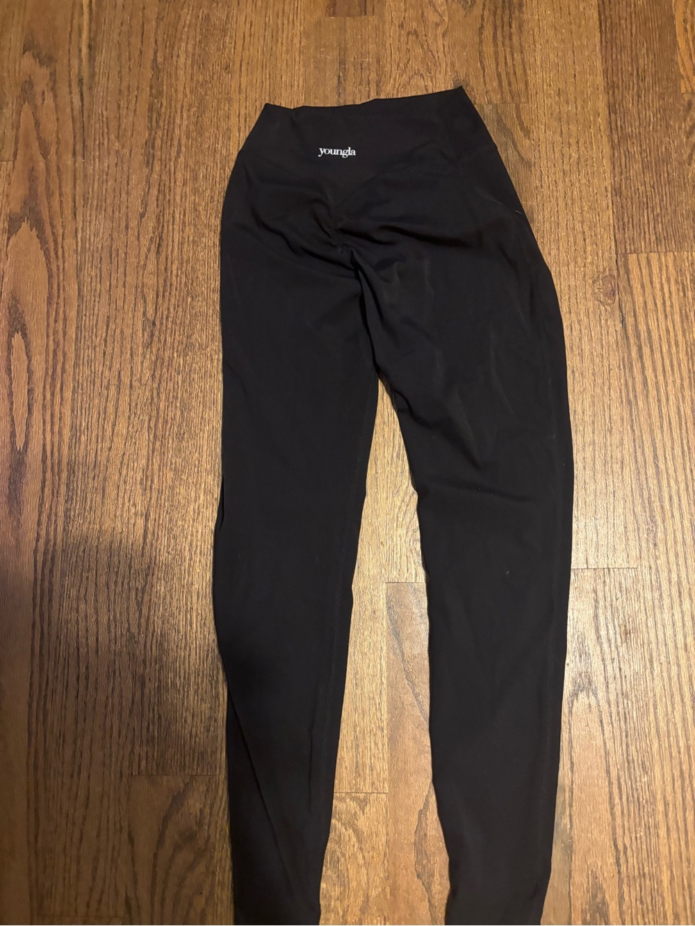 YoungLA Black Amore Scrunch Leggings